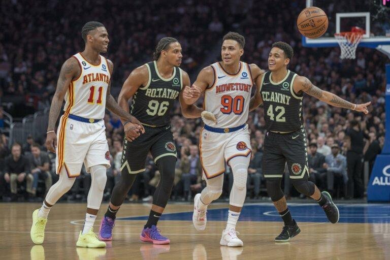 Atlanta Hawks vs Knicks Match Player Stats