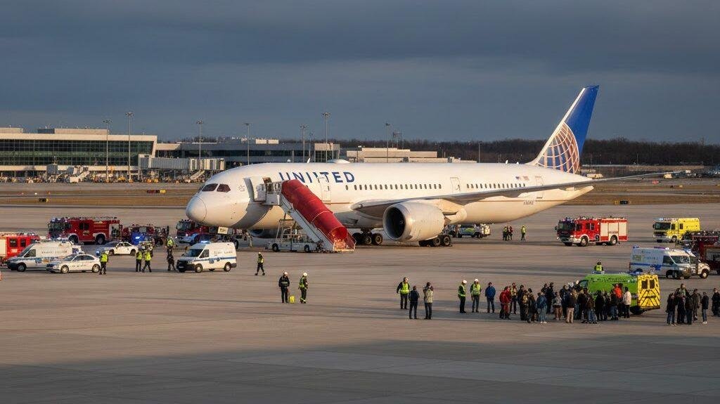 United Airlines Flight UA770 Emergency Diversion