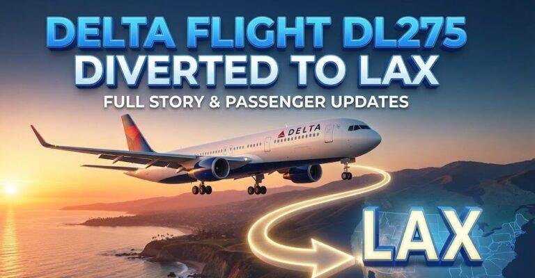 Delta Flight DL275 Diverted to LAX
